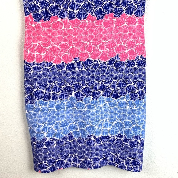 Talbots Seashell Print Dress size Small - Picture 3 of 6